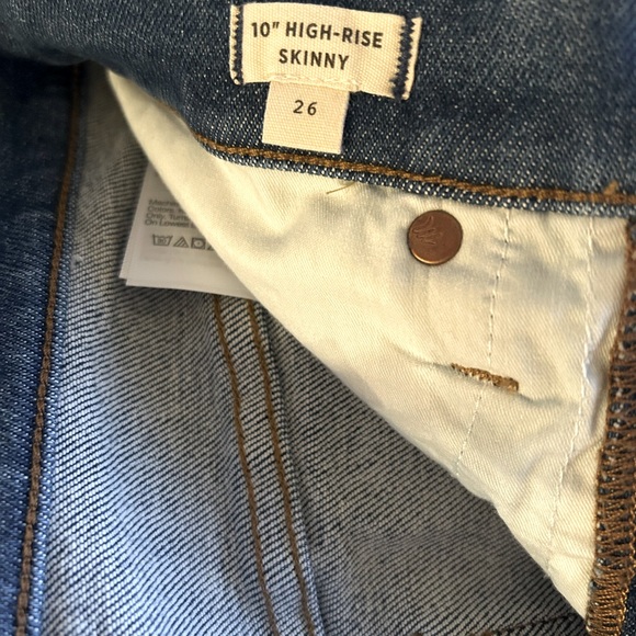 Madewell 10” High Rise Skinny Jeans - Picture 3 of 6